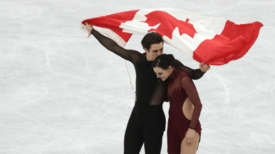 Scott Moir can't seem to stop talking about Tessa Virtue