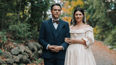 Inside a quirky, artistic wedding celebration at the McMichael Canadian Art Collection