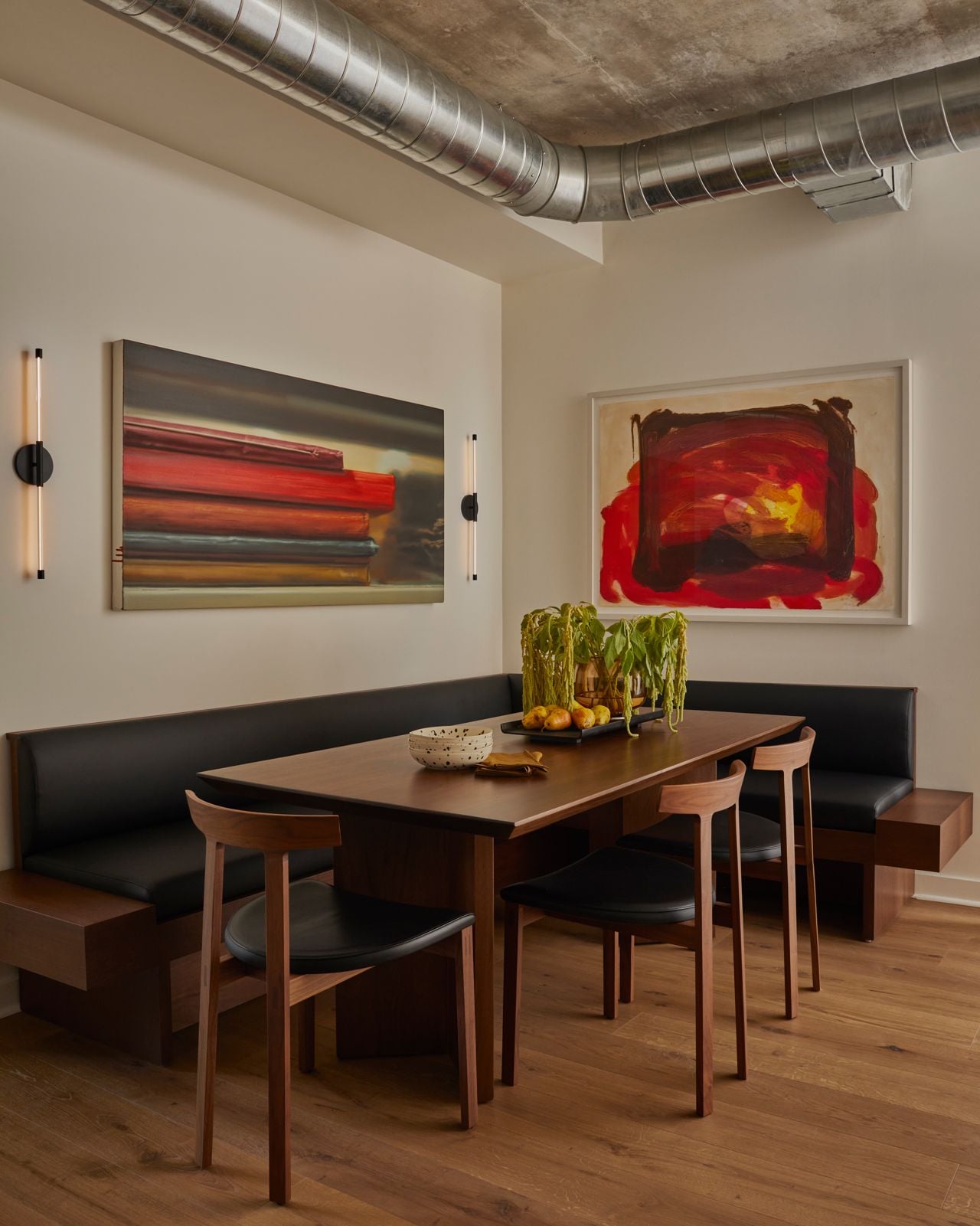 This couple downsized into an elegant two-storey condo—and their daughter handled interior design