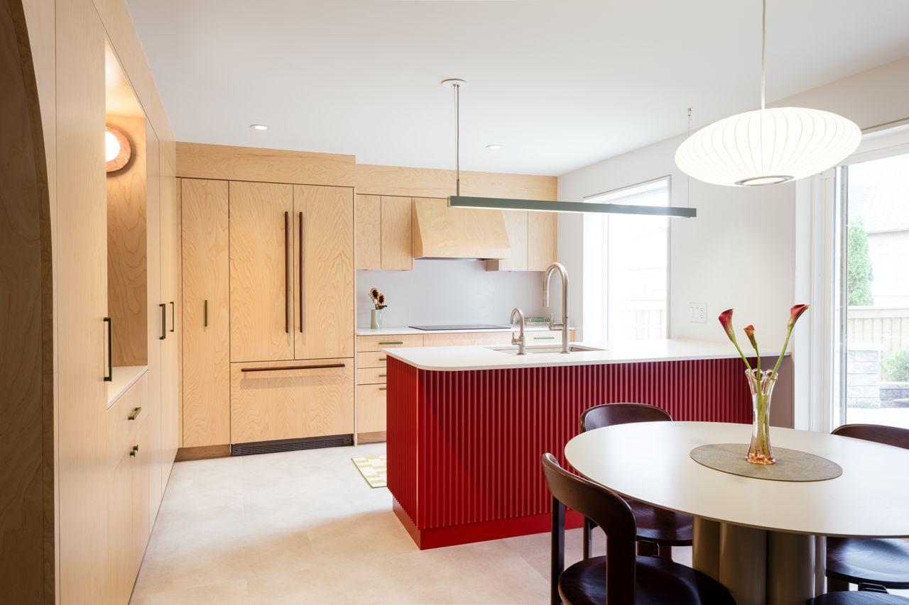 This couple transformed a basement suite into a colourful paradise