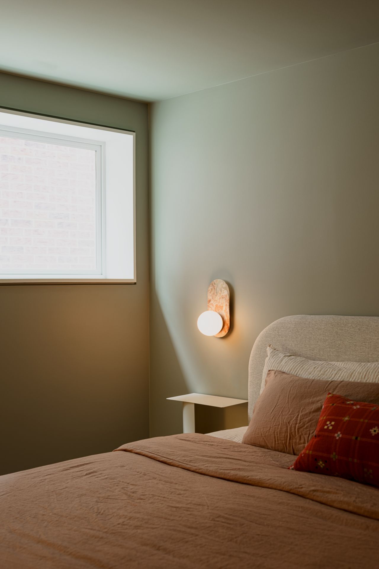 This couple transformed a basement suite into a colourful paradise