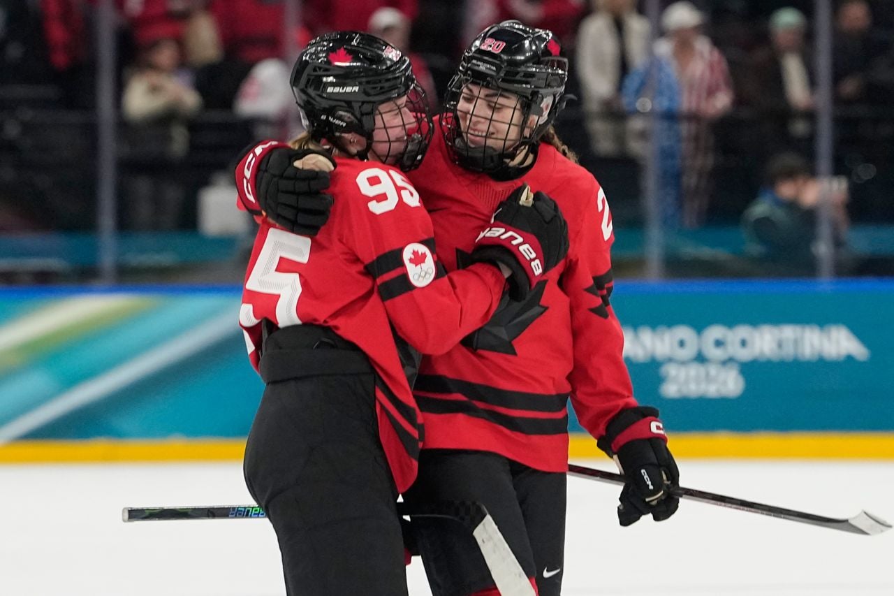Canada's women's Olympic hockey team just won silver