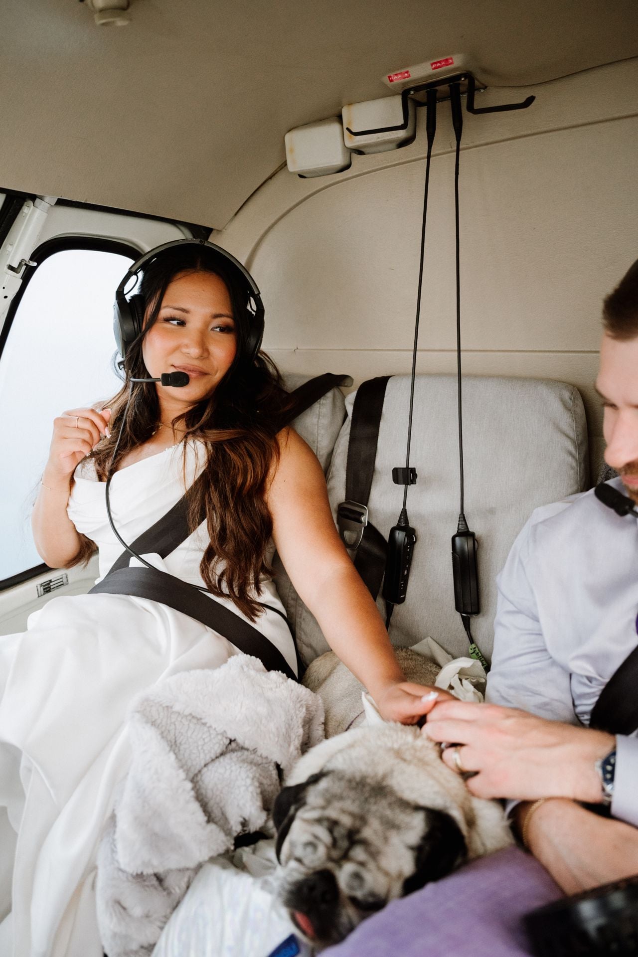 Real Weddings: Inside the secret celebration of a couple who eloped by helicopter