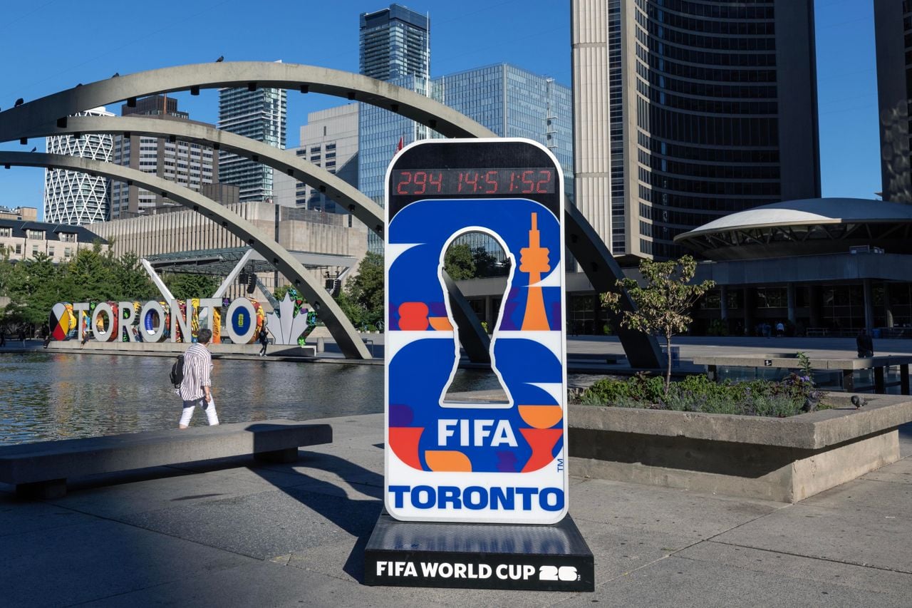 The Exhibition Place respite centre will close early due to a World Cup licensing agreement