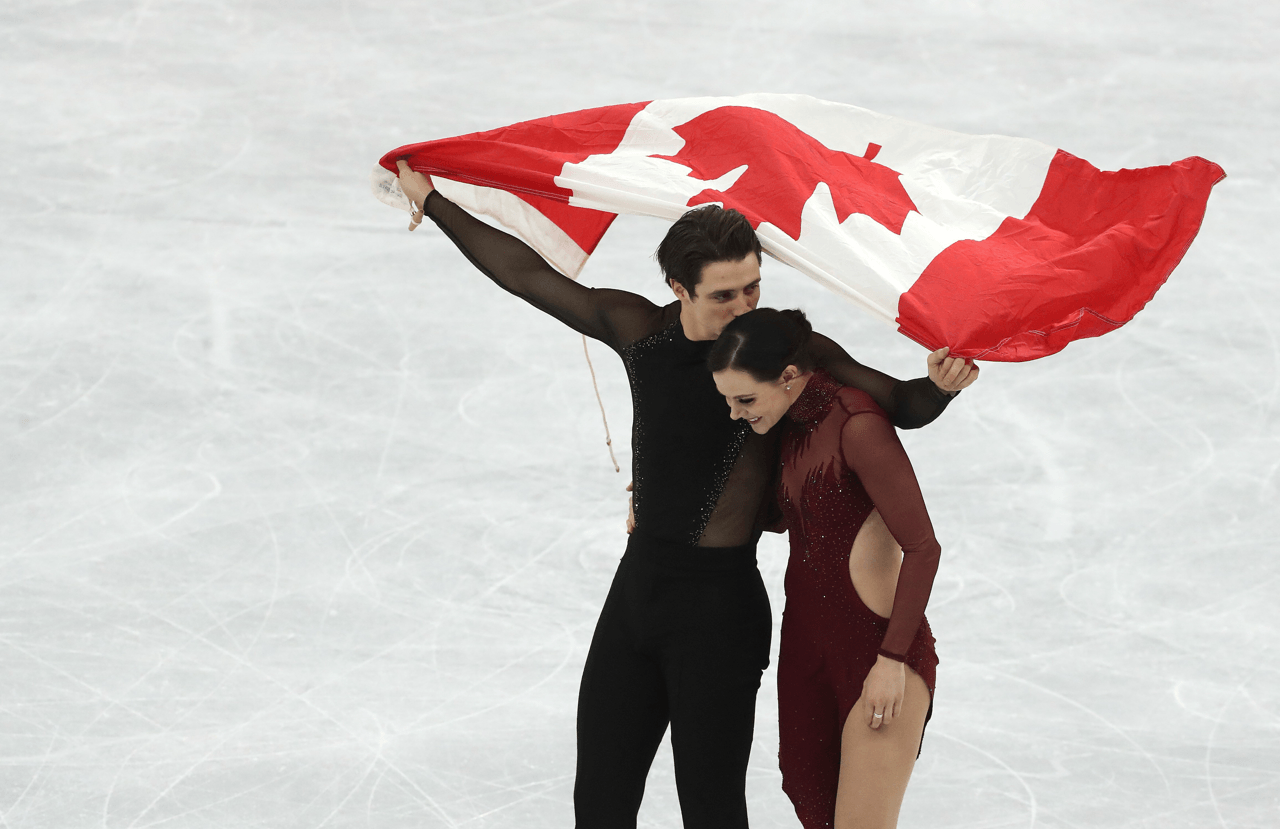 Scott Moir can't seem to stop talking about Tessa Virtue