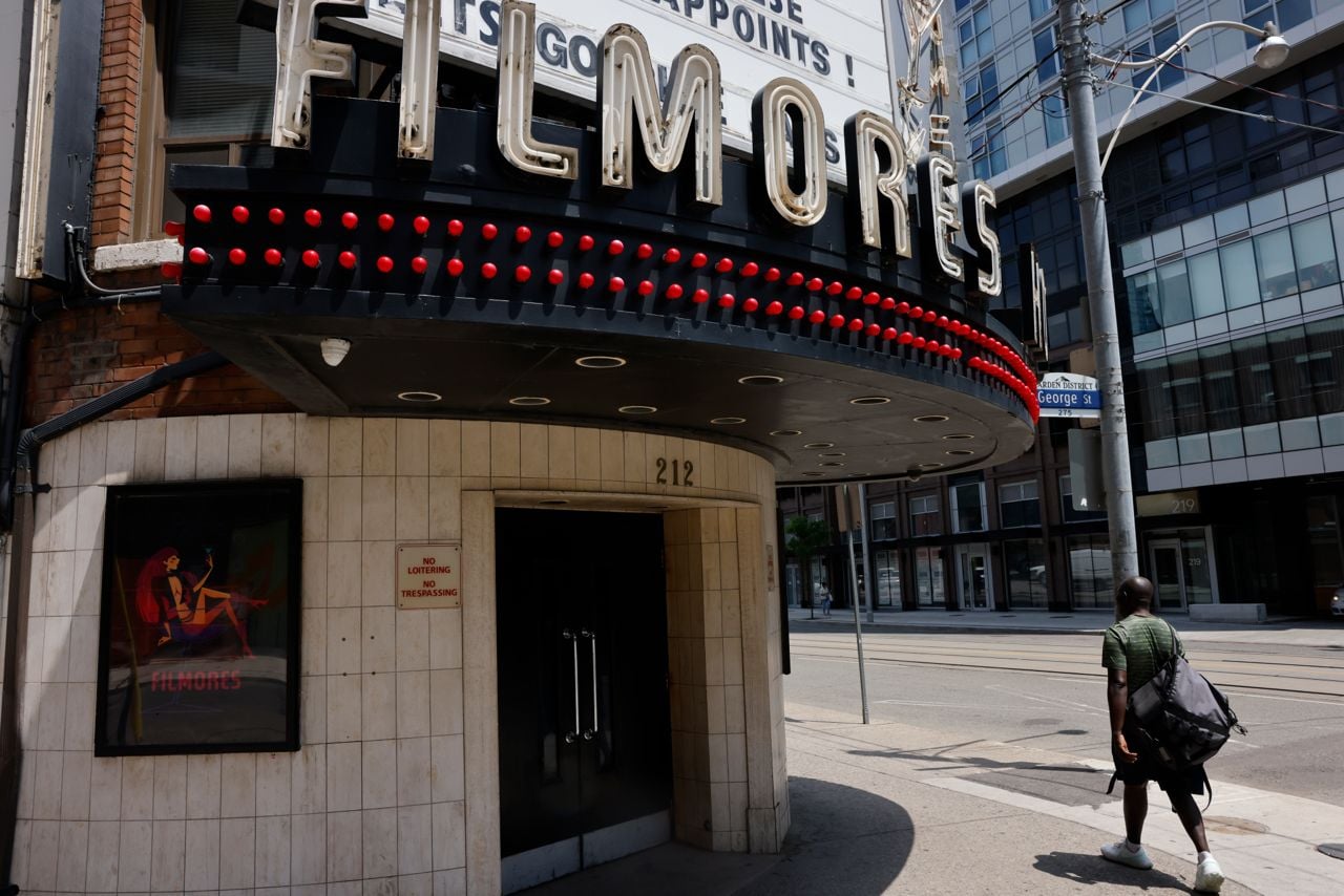 toronto-life-real-estate-filmores-strip-club-new-location-condos-menkes-1 Filmores is dead set on finding a new location. The city? Not so much