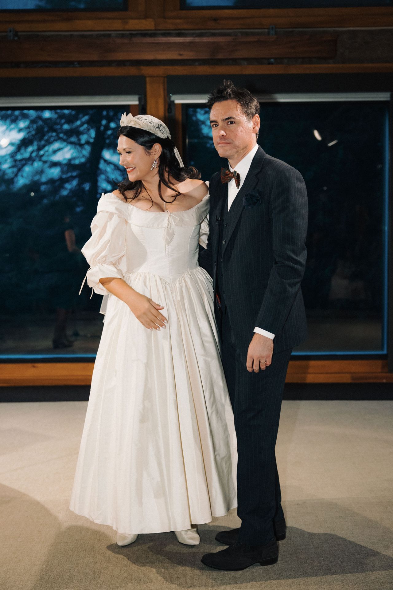 Inside a quirky, artistic wedding celebration at the McMichael Canadian Art Collection