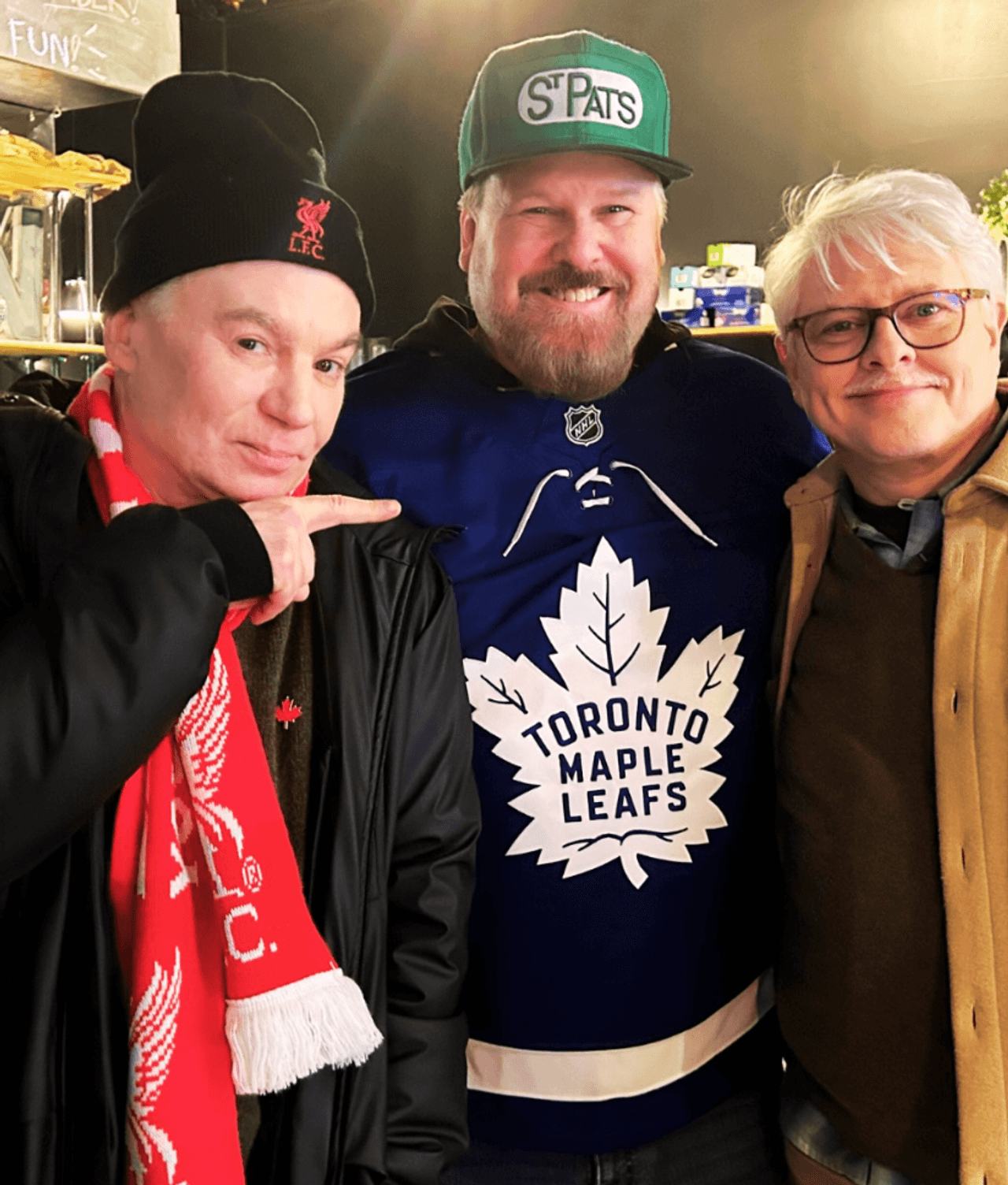 Mike Myers and Dave Foley paid a visit to the Rivoli