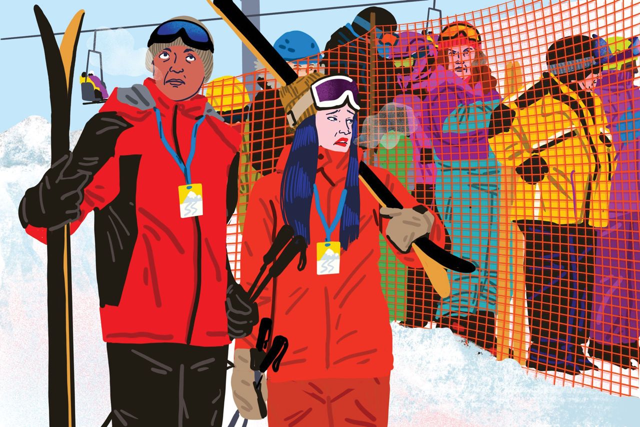 Dear Urban Diplomat: My husband bought us a pass to skip the line at the ski hill. Why do I feel guilty for using it?