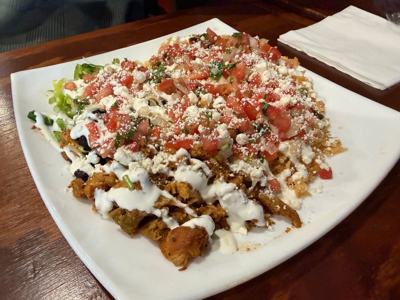 The burrito bowl at Contigo Taco Bar