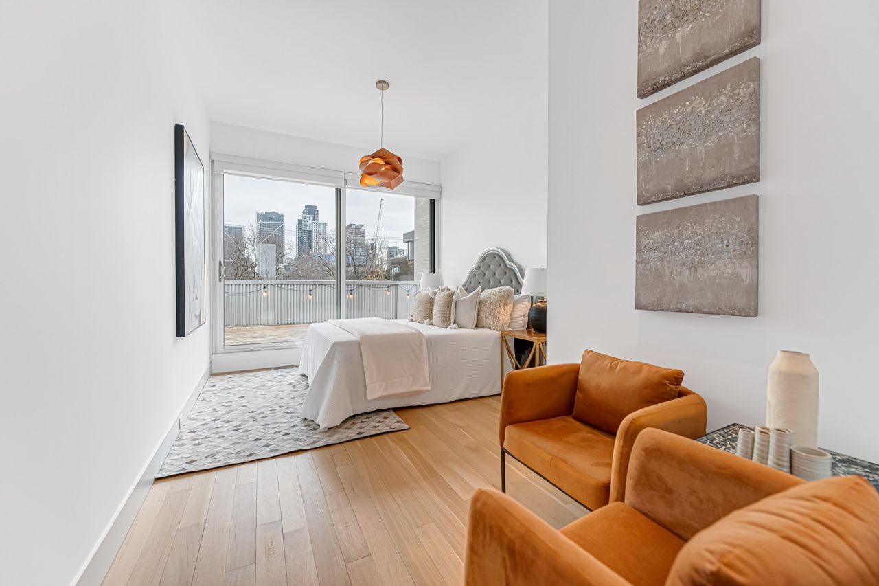 toronto-life-real-estate-trinity-bellwoods-detached-skylights-gabion-wall-backyard-13 $3 million for a vertical curio with programmable fireplaces
