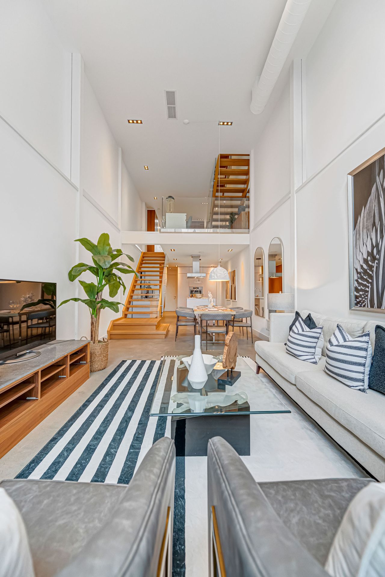 toronto-life-real-estate-trinity-bellwoods-detached-skylights-gabion-wall-backyard-9 $3 million for a vertical curio with programmable fireplaces