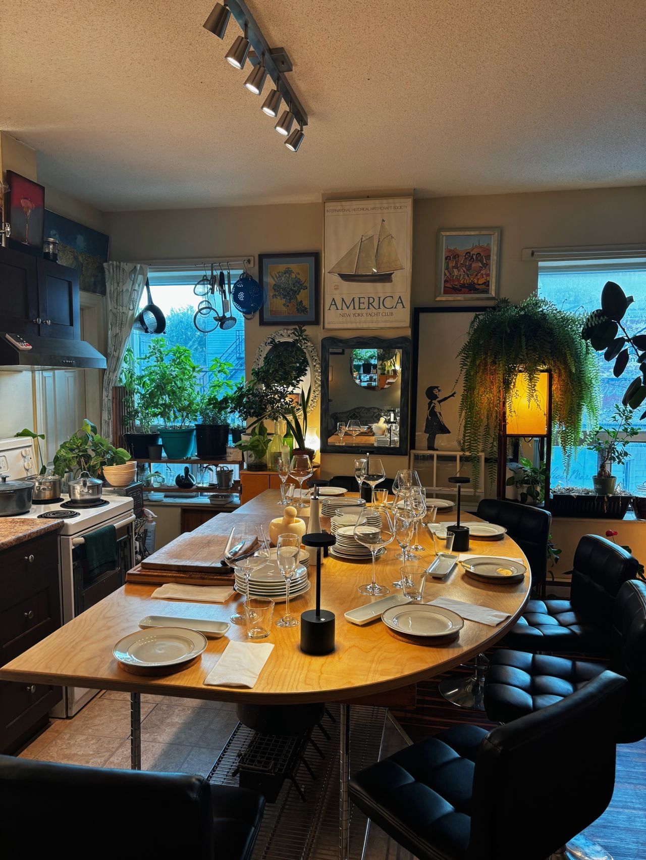 Inside Spike's Table, a six-person supper club in Toronto's east end