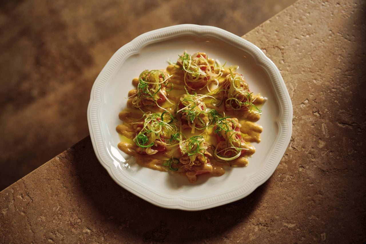 Bluefin tuna crudo