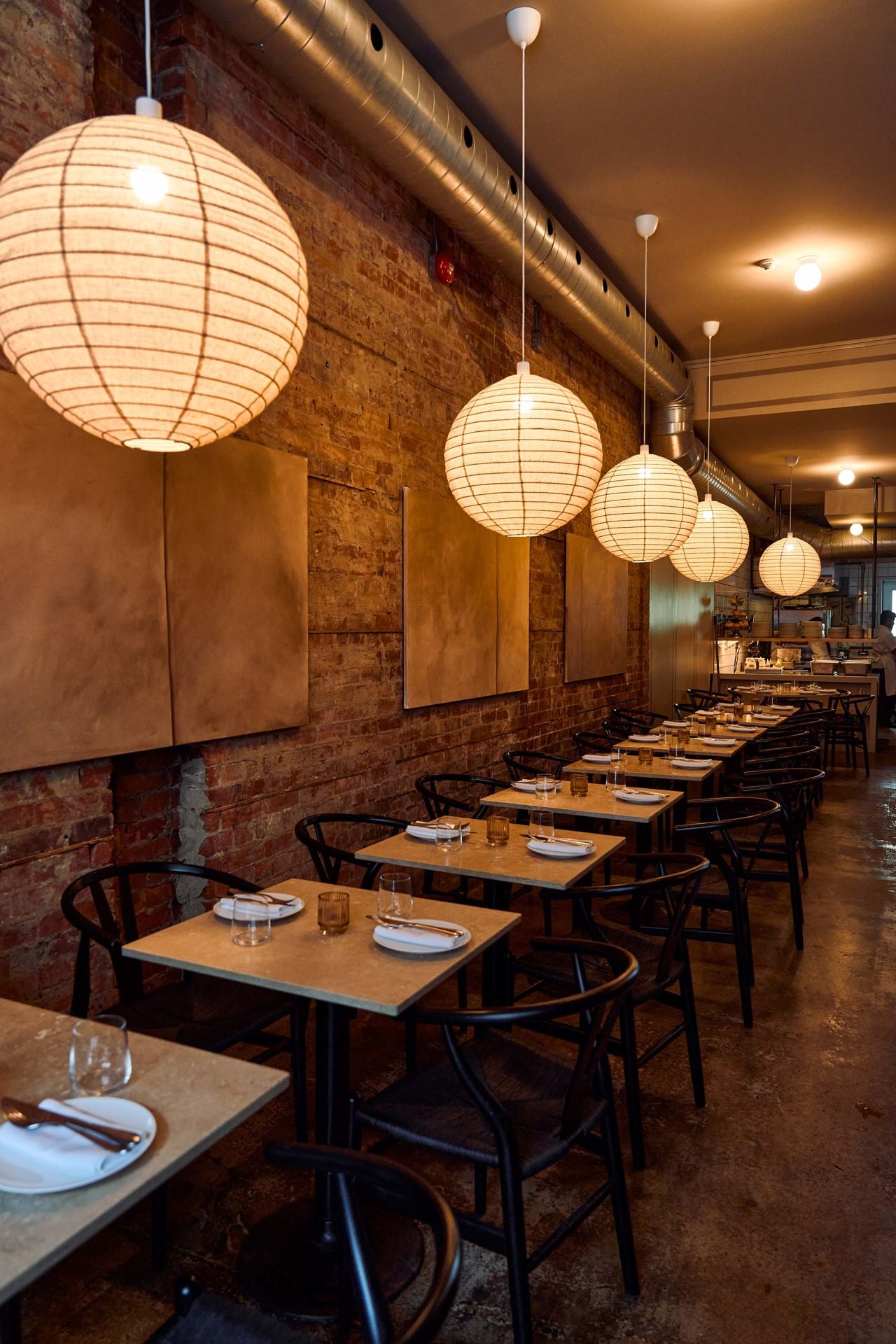 The dining room at Liliana