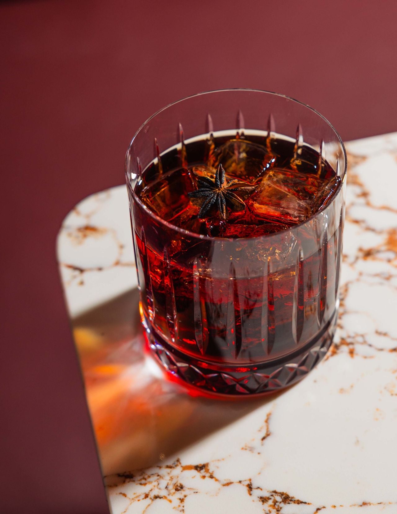 A mezcal negroni