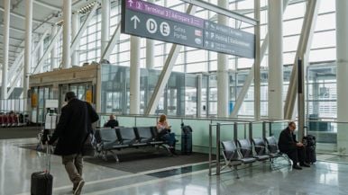 Forty-three per cent of Canadians say they're less likely to travel to the US
