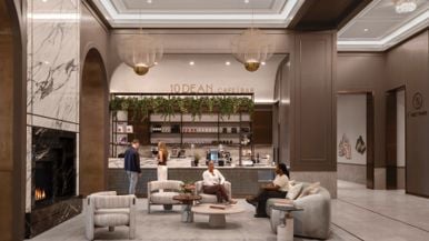 Inside Sloane, a trio of purpose-built rental buildings near Yorkdale Shopping Centre