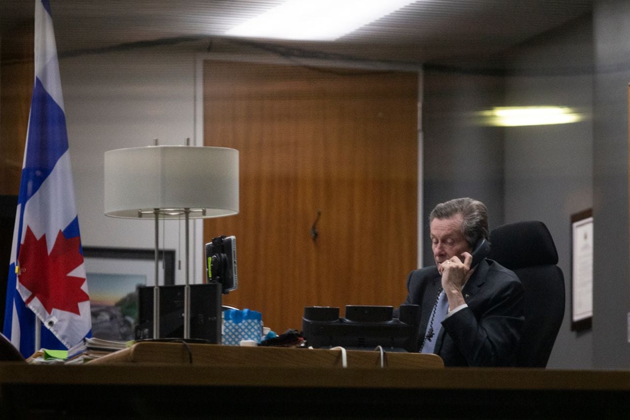 John Tory has decided not to run for mayor