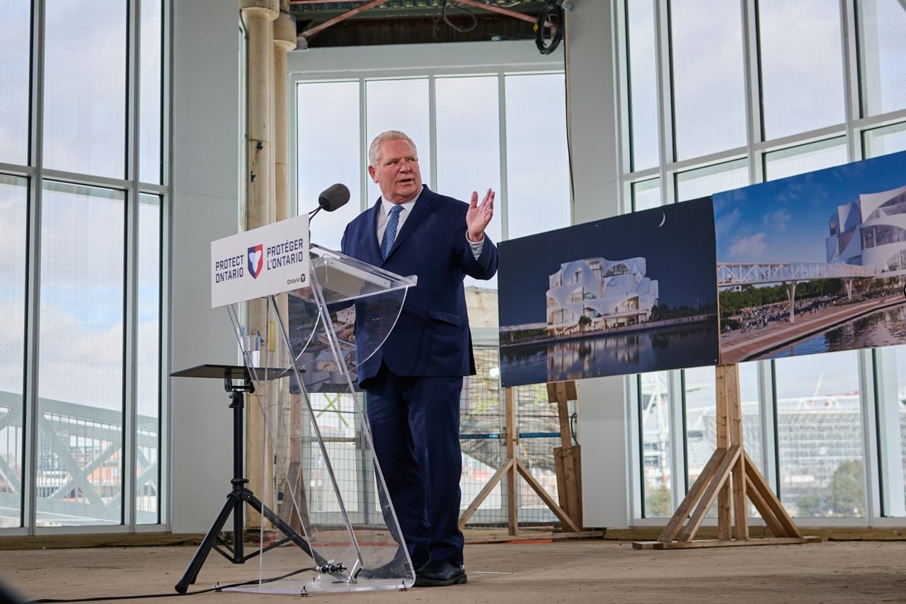 You'll never guess where Doug Ford wants to put a new Metro Toronto Convention Centre