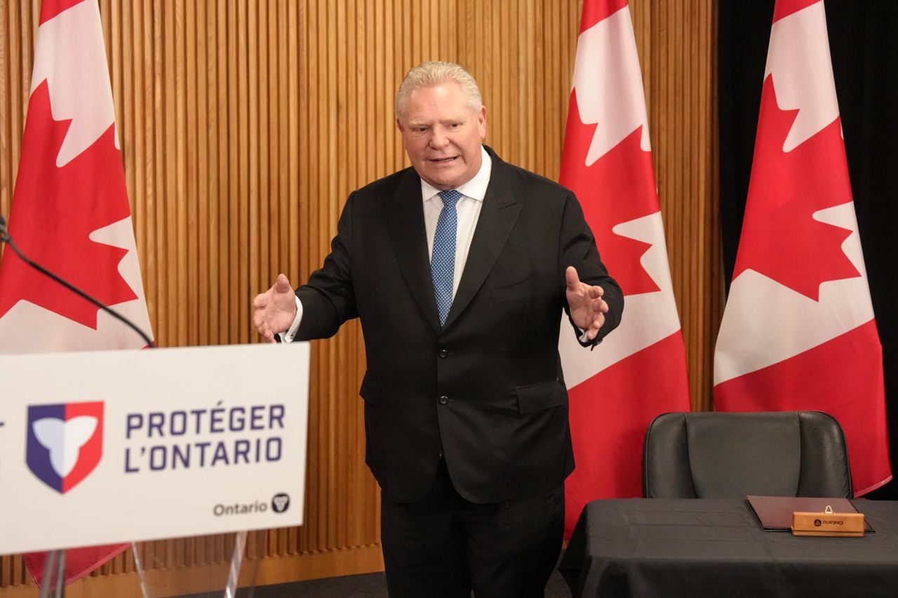 Why does Doug Ford want to fill in part of Lake Ontario?