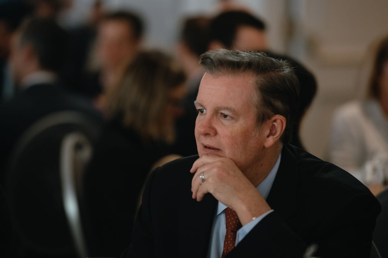 Edward Rogers, chairman of Rogers Communications Inc., during an event at the Canadian Club in Toronto, Ontario, Canada.