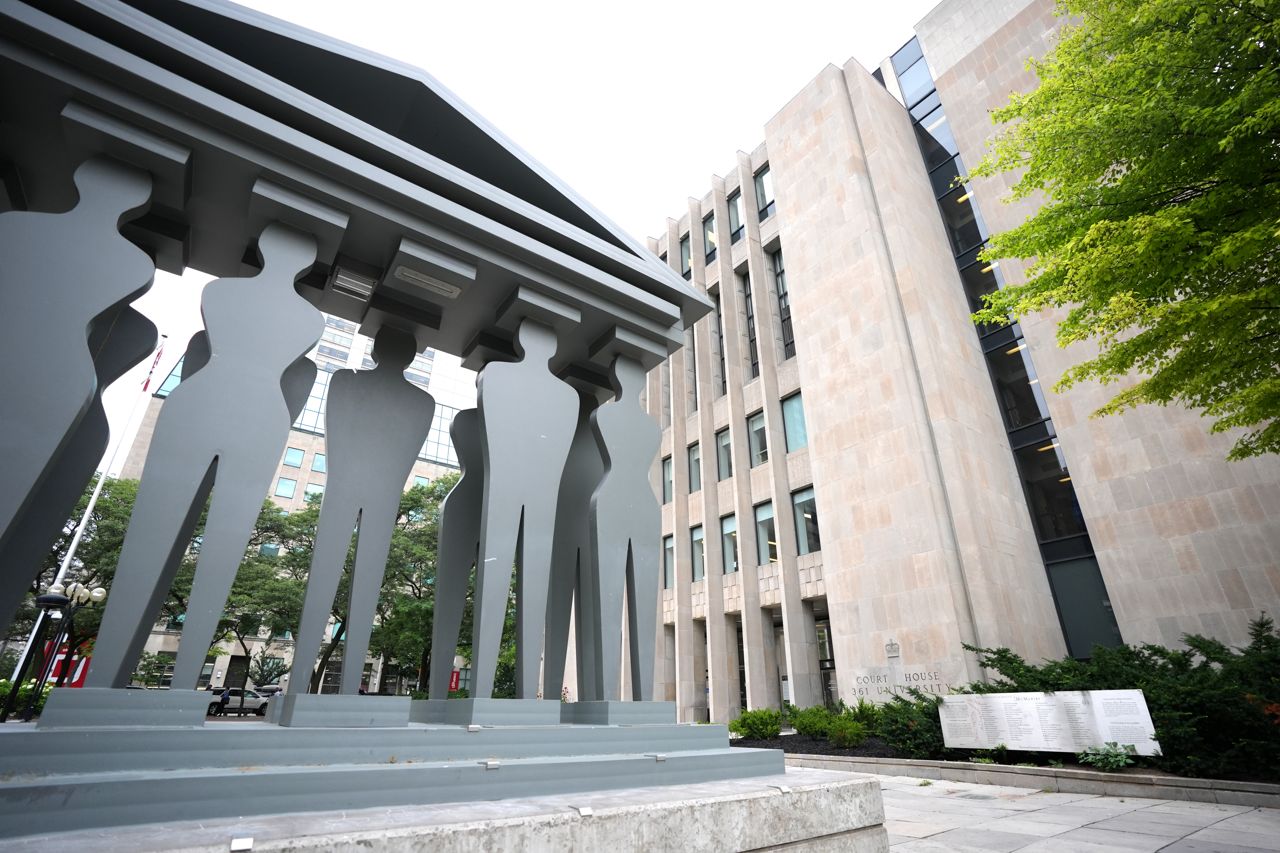 A general view of the Ontario Superior Court building in Toronto.