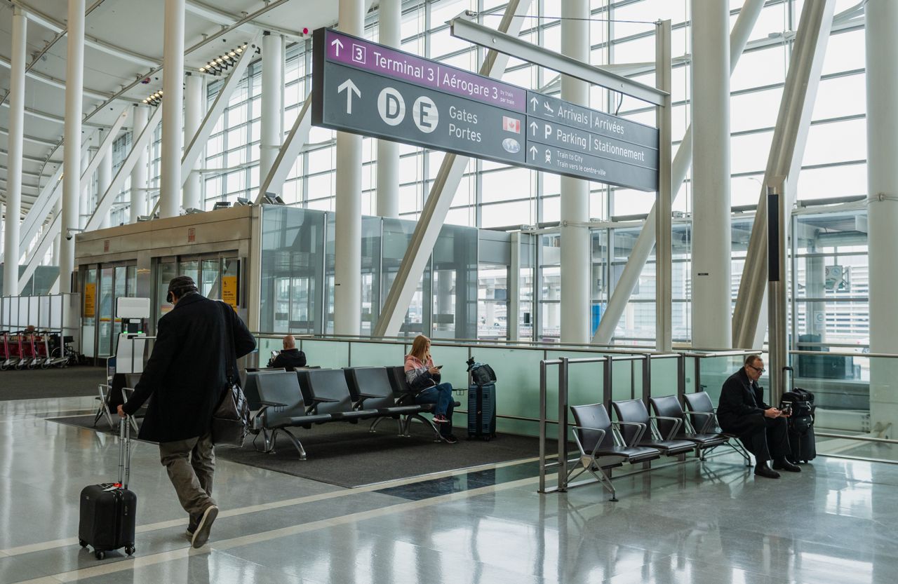Forty-three per cent of Canadians say they're less likely to travel to the US