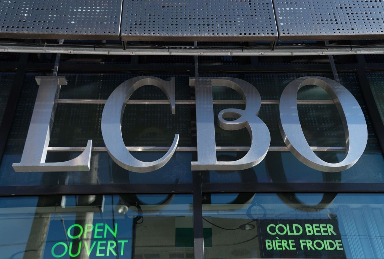 The LCBO sign logo.