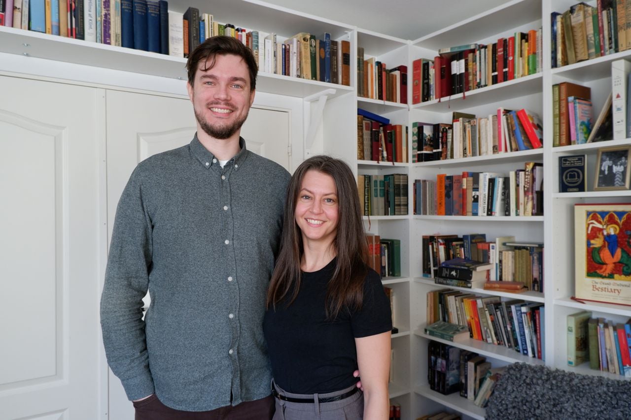 Mandy Pipher and her husband Per