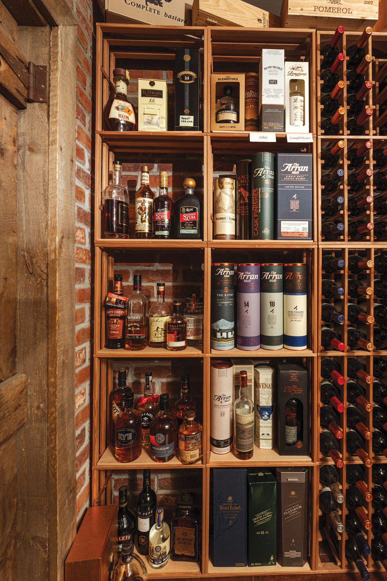 Four private wine cellars that are as stunning as the bottles they contain