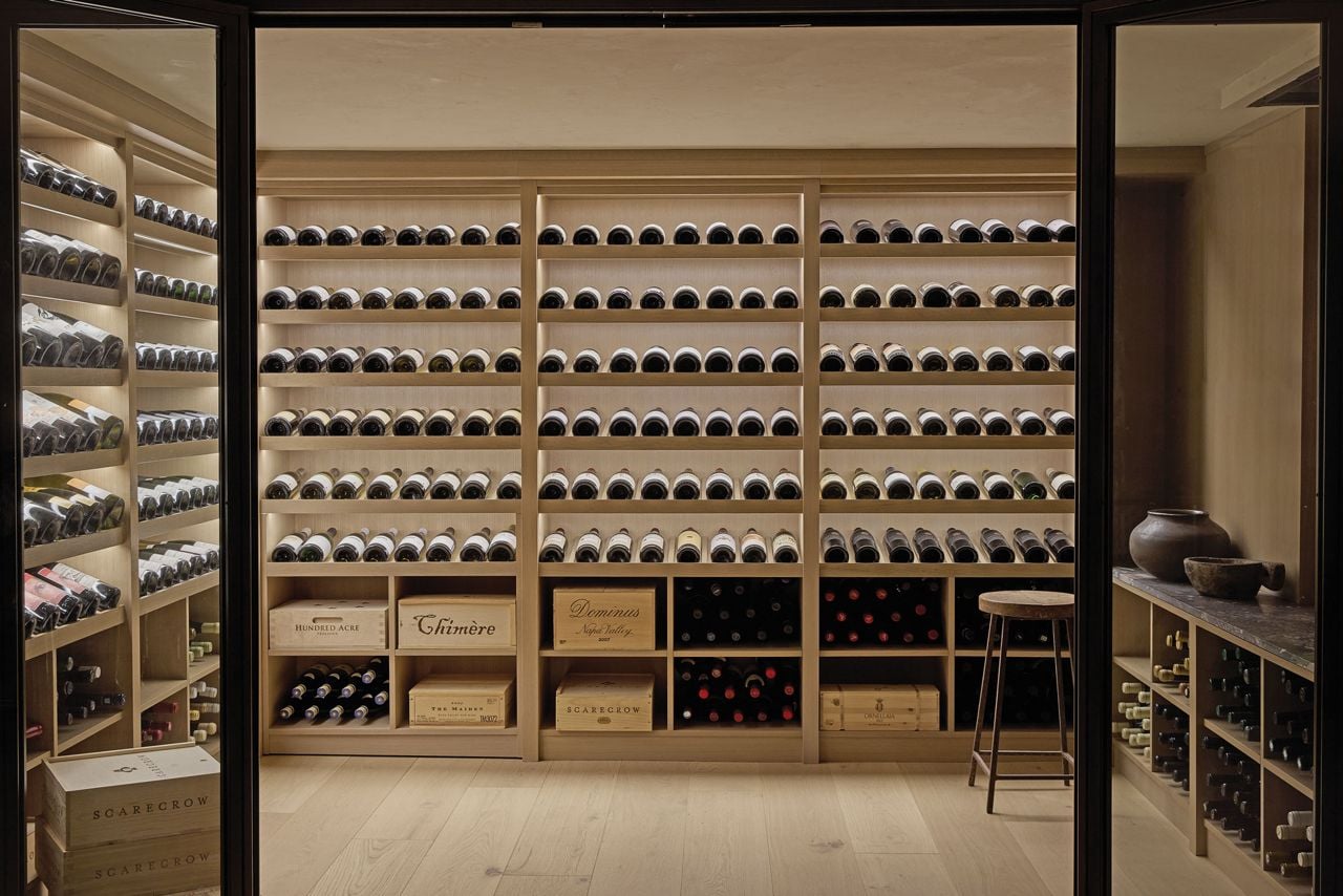 Four private wine cellars that are as stunning as the bottles they contain
