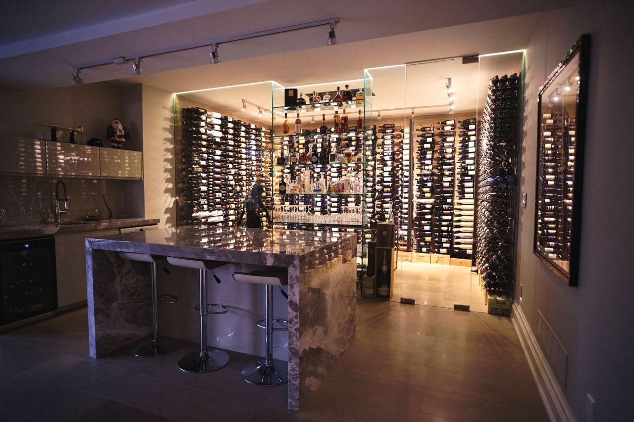 Four private wine cellars that are as stunning as the bottles they contain