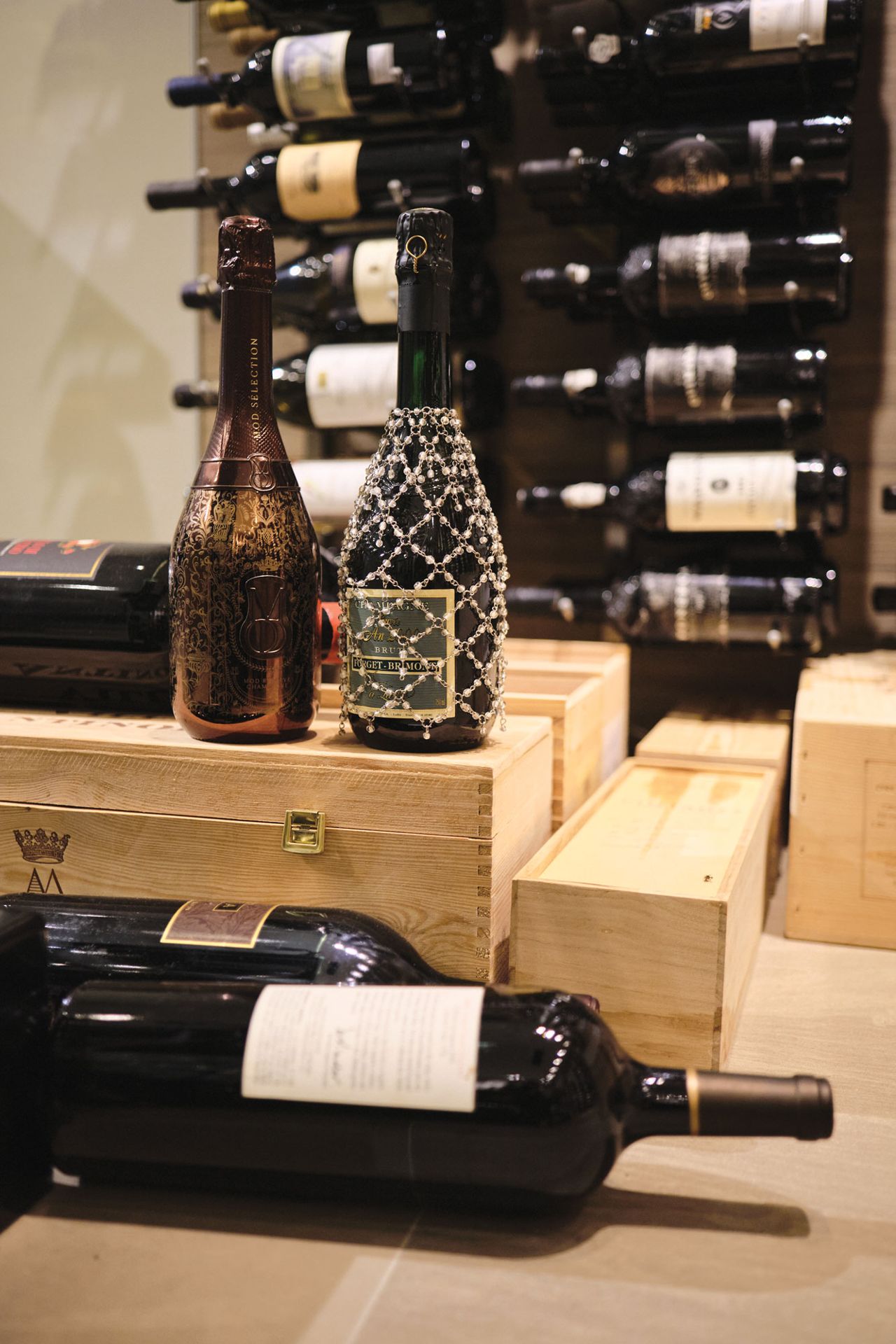 Four private wine cellars that are as stunning as the bottles they contain