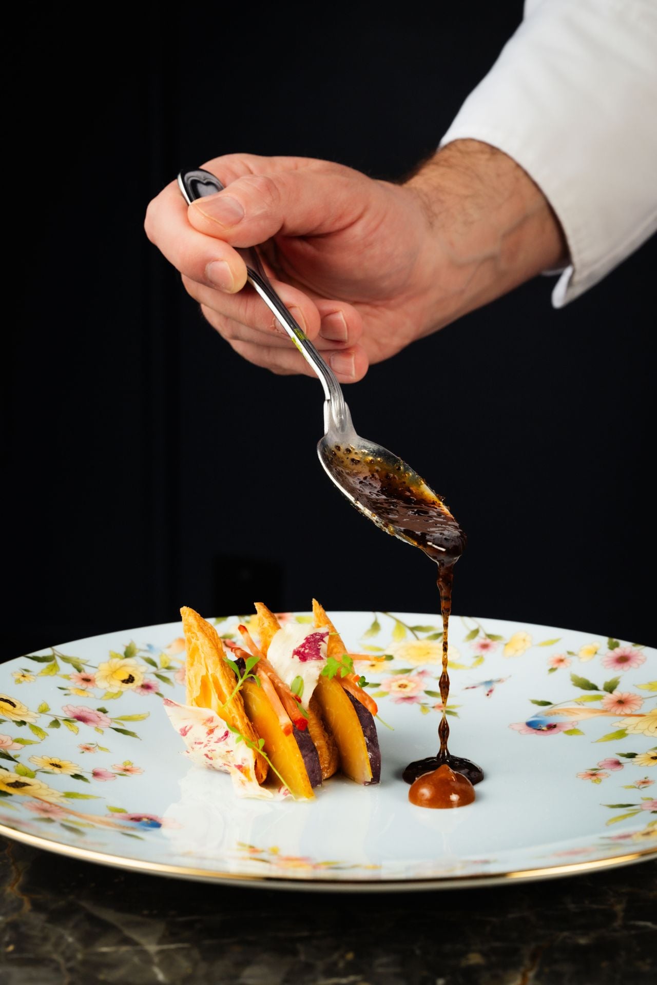 Foie gras mille feuille