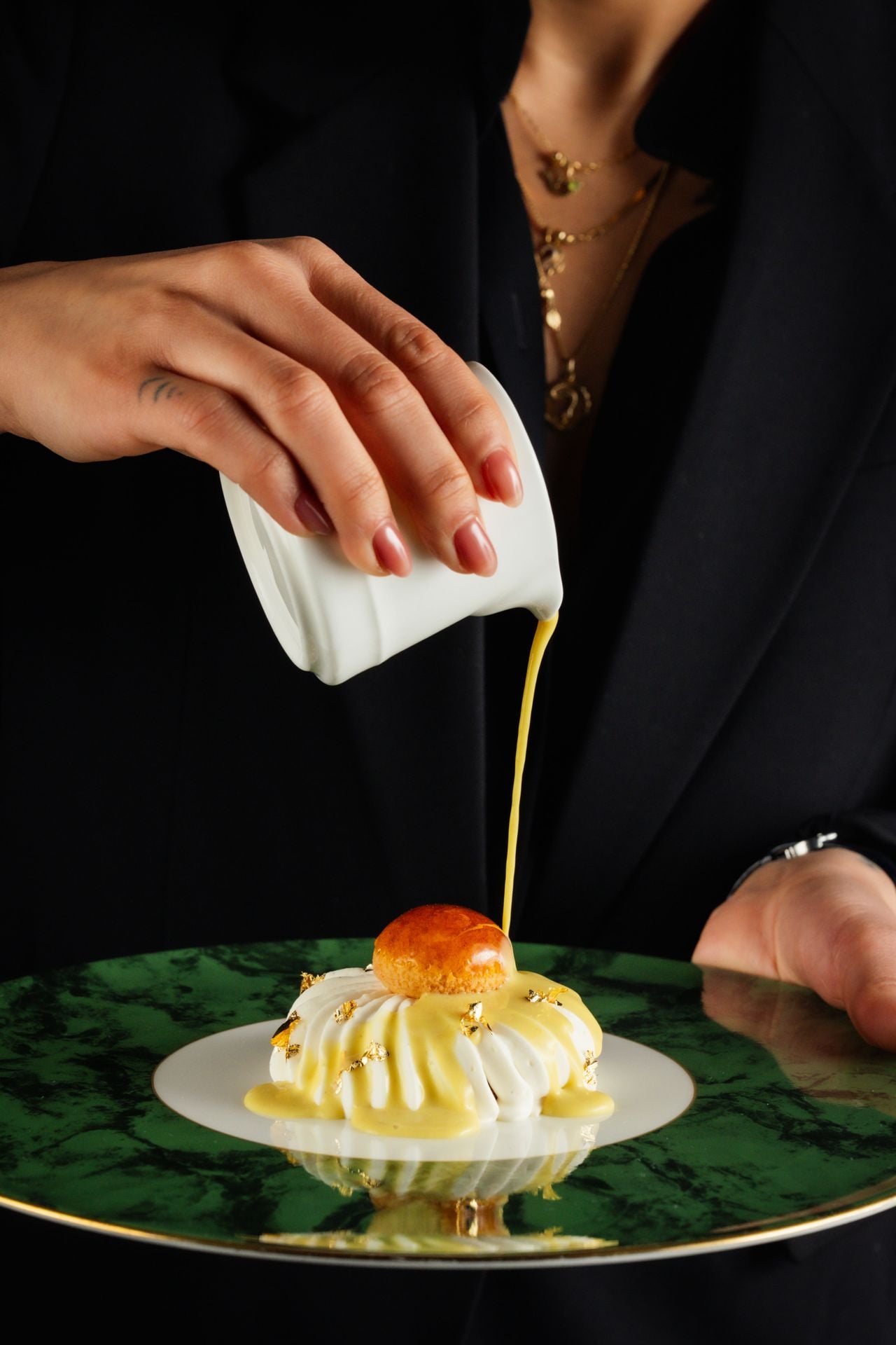 A St. Honore Cake at Alo