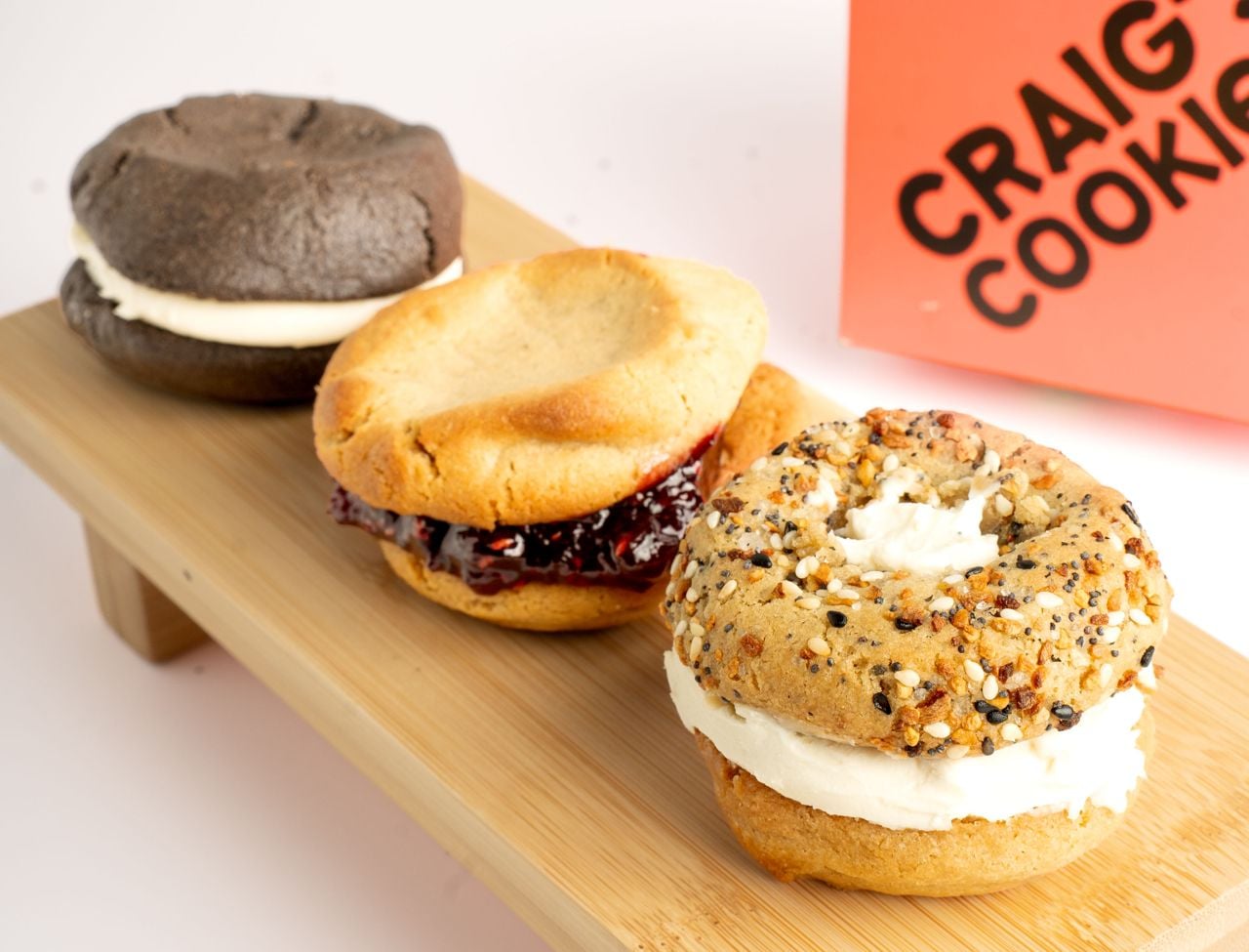 The new cookie sandwiches from Craig's Cookies