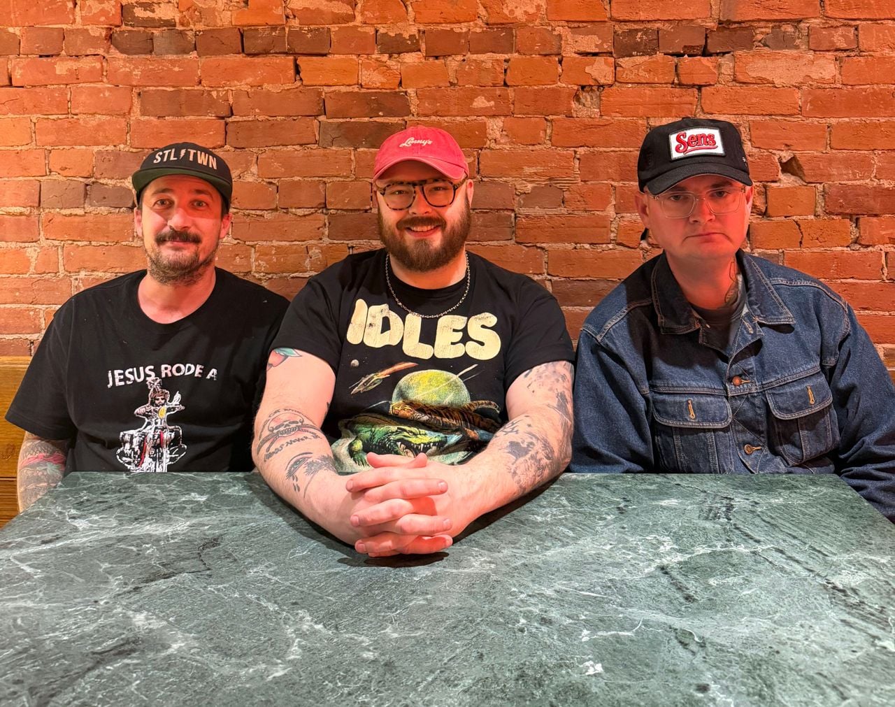 Grant van Gameren, Luke Haines and Jesse Fader