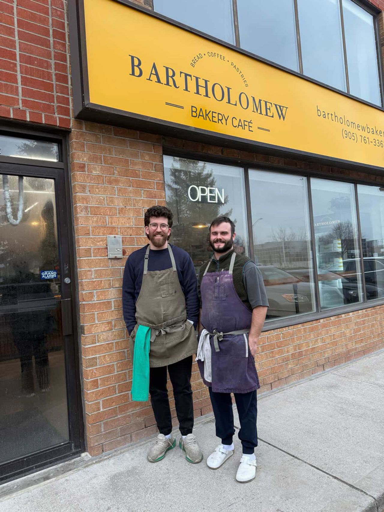 The owners and pastry chefs of Bartholomew Bakery