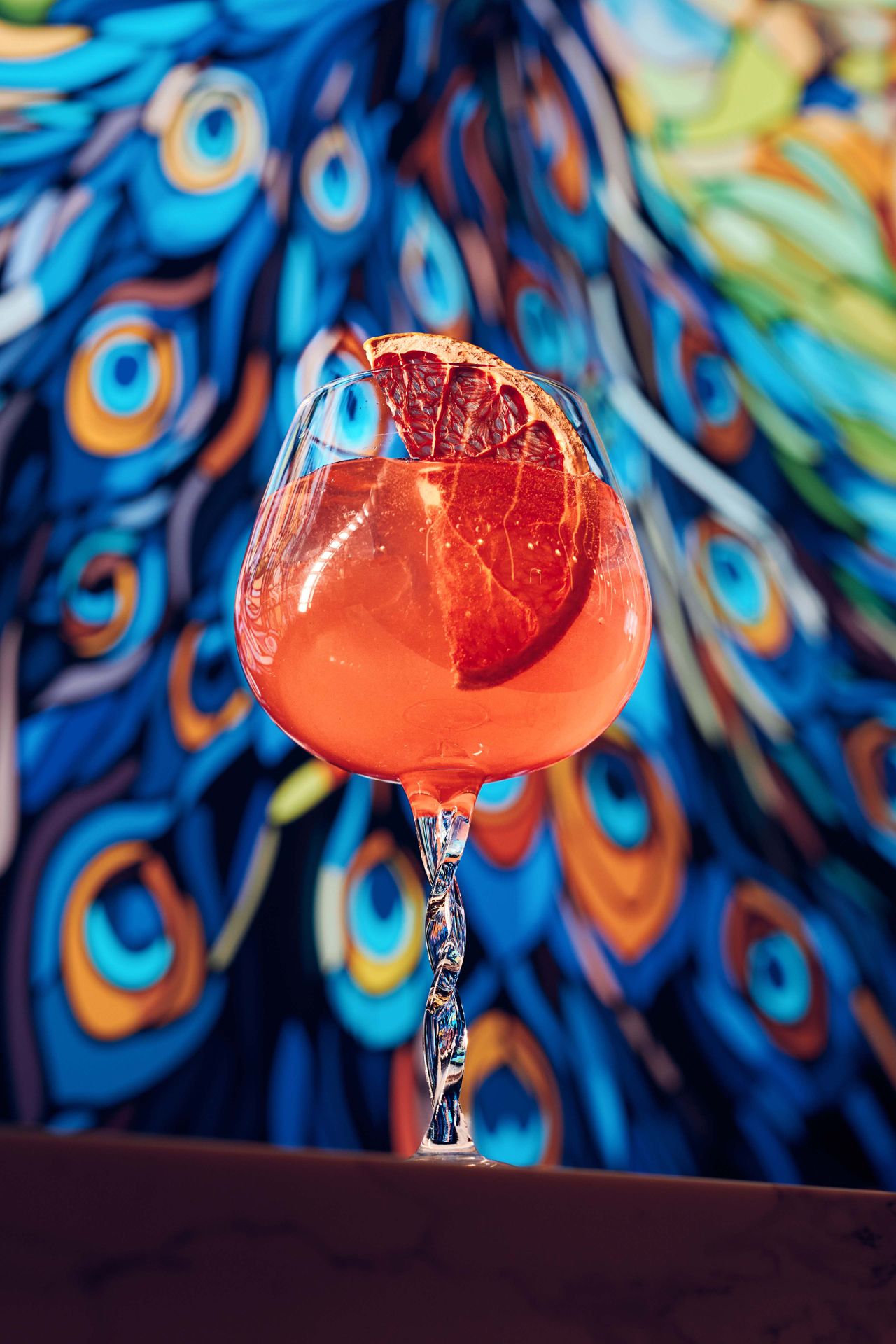 The Grapefruit and Tonic cocktail at Aangan