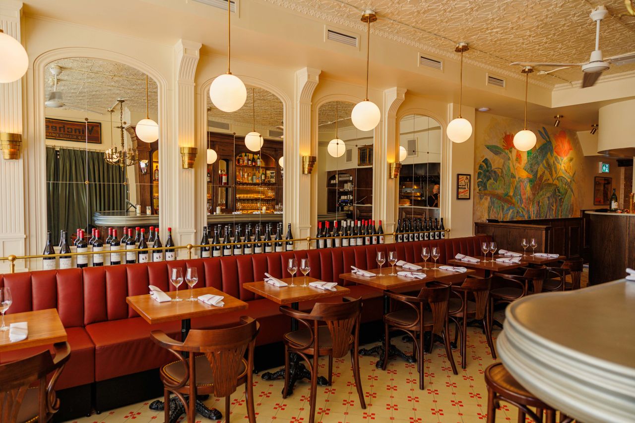 The dining room at Brasserie Côte