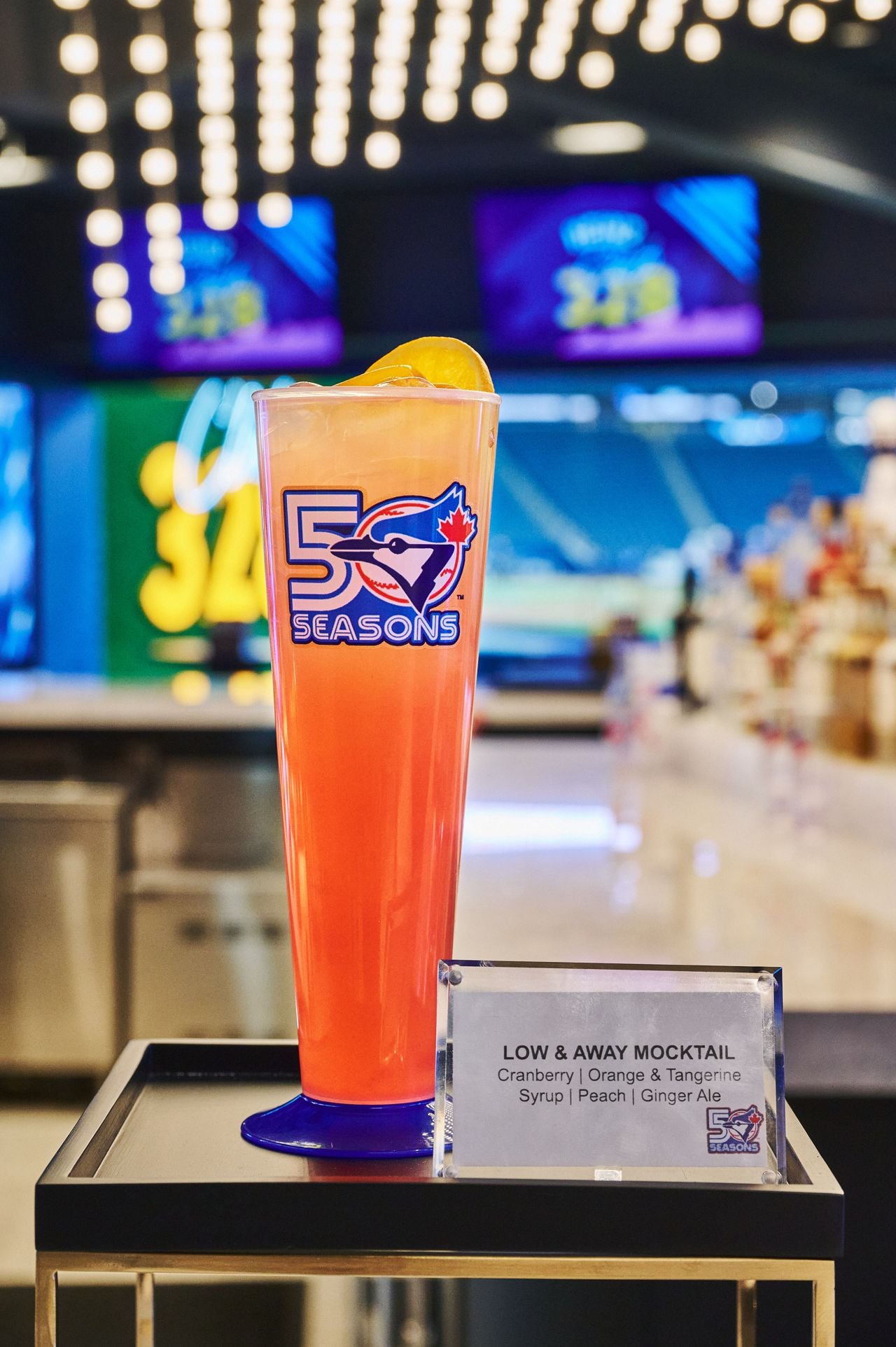 The Low and Away mocktail at the Rogers Centre