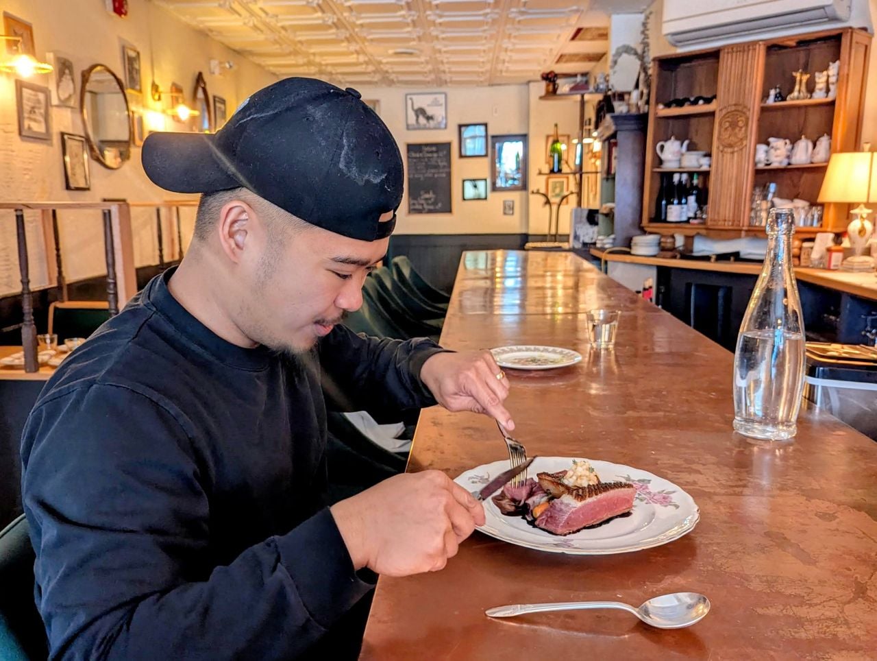 Chef Julian Cawagas at Stop Restaurant