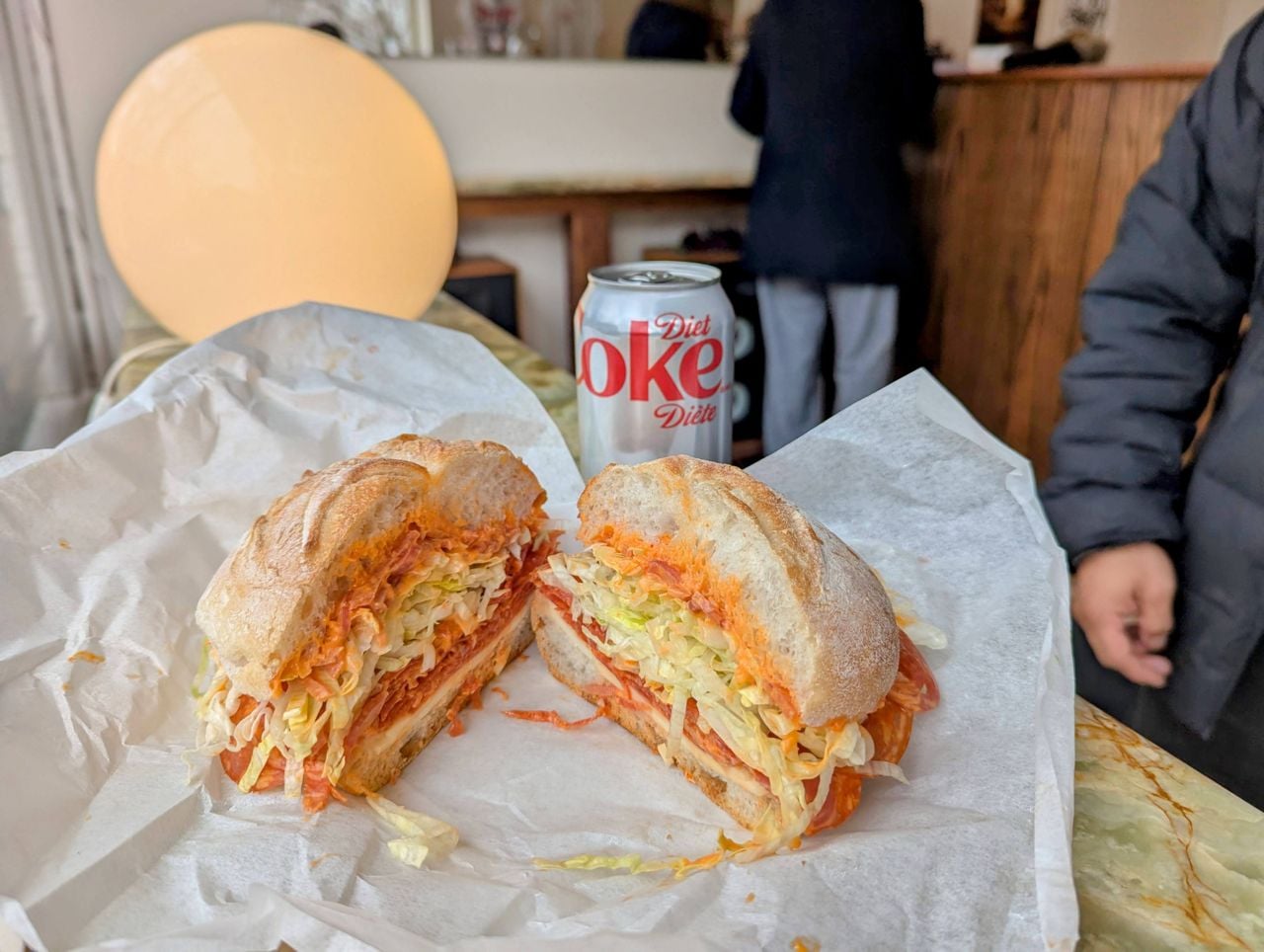 An Italian sandwich at Tutto Panino