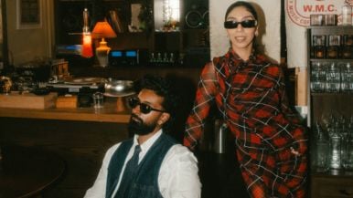 Inside the rhythmic Bollywood-inspired wedding of two competitive dancers