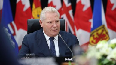 Just 27 per cent of Ontarians approve of how Doug Ford is doing his job, according to a new poll