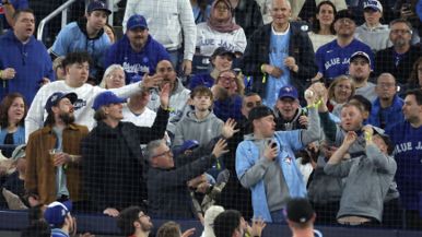 Polymarket isn't legal in Ontario. How did its flyers end up circulating at a Jays game?