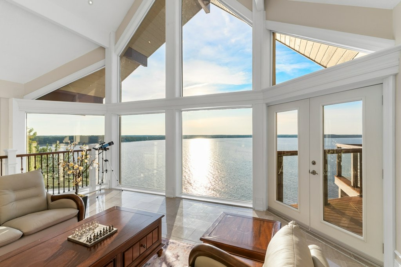 $5 million for a cliffside Bruce Peninsula mansion with lollipop columns
