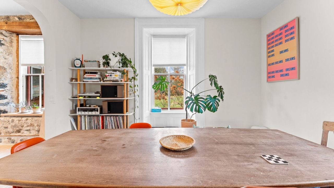 Inside a technicolour rural farmhouse lovingly restored by director Eva Michon and musician Sebastien Grainger
