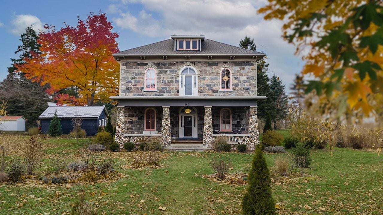Inside a technicolour rural farmhouse lovingly restored by director Eva Michon and musician Sebastien Grainger